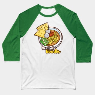 Meatballs Noodle Baseball T-Shirt